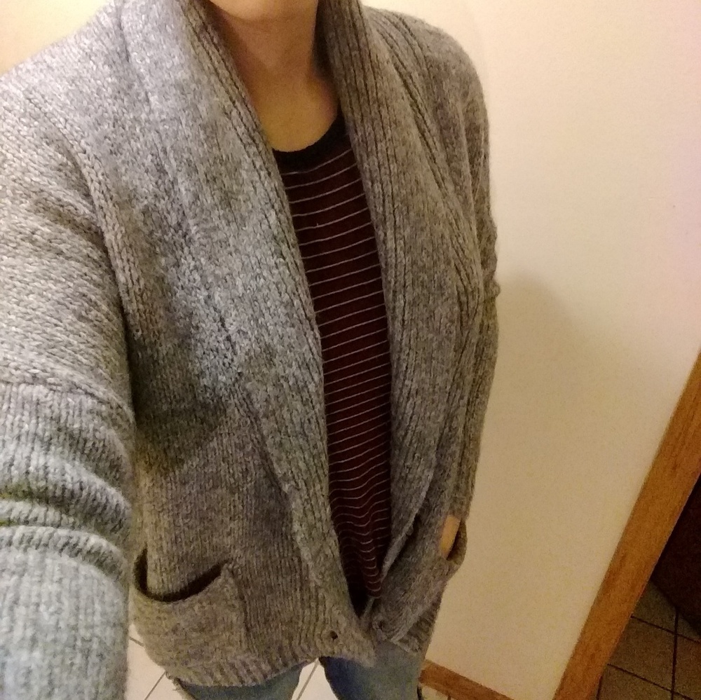 Eileen Fisher Grey Cardi